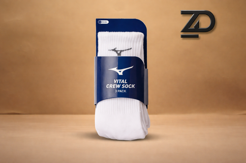 Team Merch- Mizuno Vital Crew Sock (3 packs)